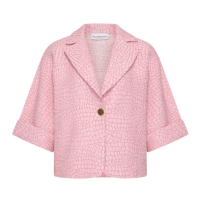 Helena Hart Blazer Pien Croco Roze